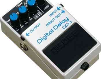 Boss DD-3 Digital Delay Pedal გიტარის ეფექტი პედალი თბილისი