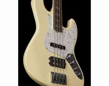 Harley Benton Enhanced MJ-4EB Creme Bass Guitar ბას გიტარა თბილისი