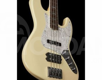 Harley Benton Enhanced MJ-4EB Creme Bass Guitar ბას გიტარა თბილისი - photo 5