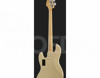 Harley Benton Enhanced MJ-4EB Creme Bass Guitar ბას გიტარა თბილისი - photo 3