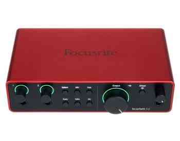 ფასდაკლება! Focusrite Scarlett 2i2 4th Gen Audio Interface თბილისი