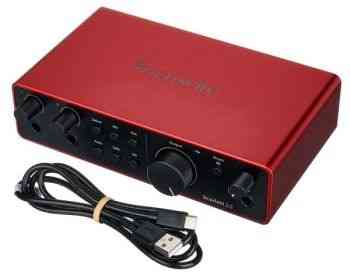 ფასდაკლება! Focusrite Scarlett 2i2 4th Gen Audio Interface თბილისი