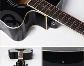 Smiger GA-H11 BK Acoustic Guitar აკუსტიკური გიტარა თბილისი - photo 3