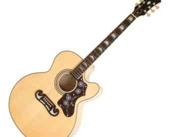 Epiphone EJ200CE Natural Acoustic Electric Guitar ელექტრო აკუსტიკური გიტარა თბილისი