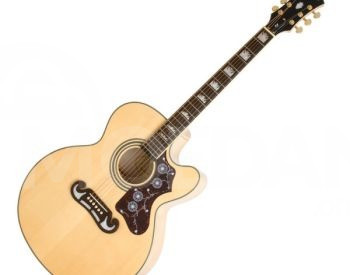 Epiphone EJ200CE Natural Acoustic Electric Guitar ელექტრო აკუსტიკური გიტარა თბილისი - photo 4