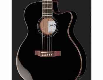 Harley Benton EAX-500TL Black Electric Acoustic Guitar ელექტრო აკუსტიკური გიტარა თბილისი