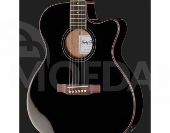 Harley Benton EAX-500TL Black Electric Acoustic Guitar ელექტრო აკუსტიკური გიტარა თბილისი - photo 4