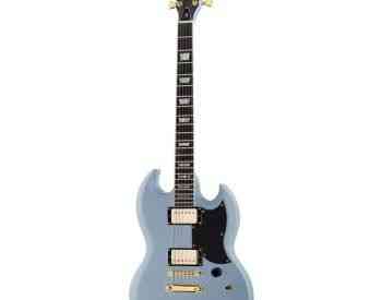 Harley Benton SG DC-LTD Gotoh Daphne Blue ელექტრო გიტარა თბილისი