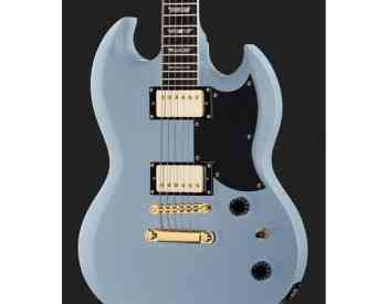 Harley Benton SG DC-LTD Gotoh Daphne Blue ელექტრო გიტარა თბილისი