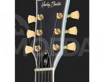 Harley Benton SG DC-LTD Gotoh Daphne Blue Электрогитара Тбилиси - изображение 3