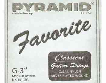 Pyramid G 3 Nylon String კლასიკური გიტარის სიმი, ნეილონის თბილისი