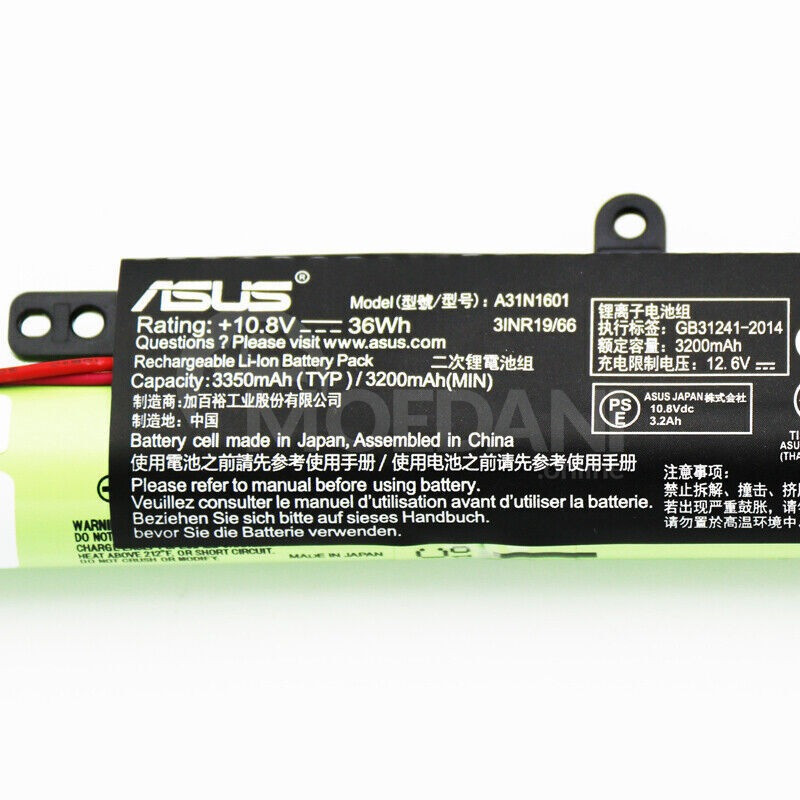 A31N1601 A31LP4Q Аккумулятор для ASUS X541 X541S x541N X541NA VivoBook X441SA Тбилиси - изображение 2