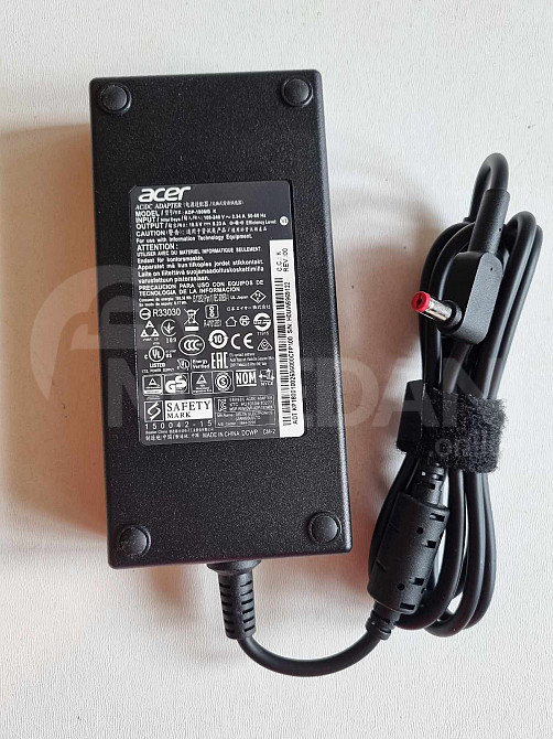 180W 19.5V 9.23A ADP-180MB K ლეპტოპის AC დამტენი Nitro 5-ისთვის AN515-51 Predator Helios 300 G თბილისი - photo 1