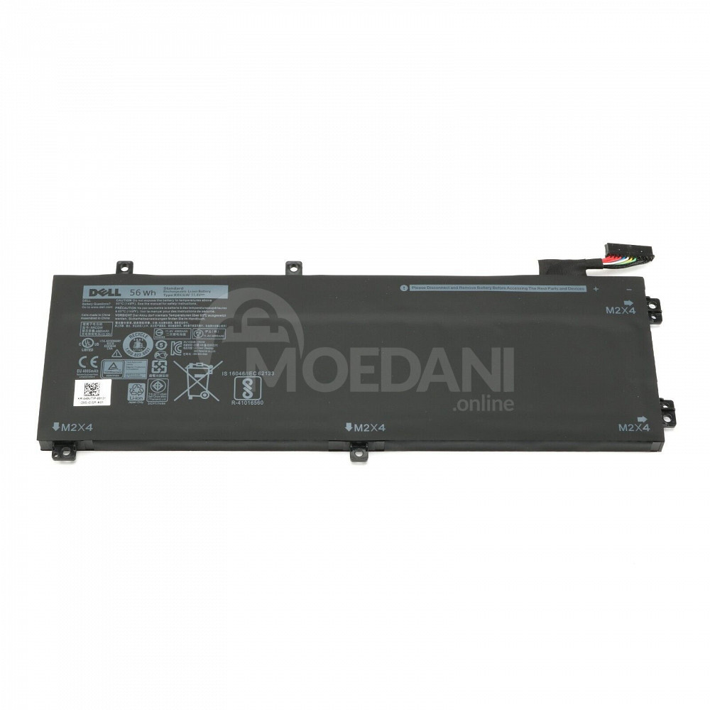 RRCGW ბატარეა Dell Precision 5500 XPS 15 9550 062MJV 62MJV RRCGW Dell XPS 15 9550 062MJV 62MJV M7R96 თბილისი - photo 1