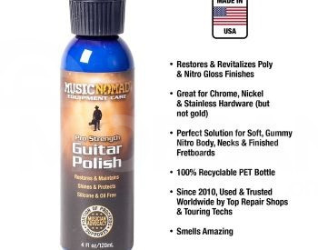 MusicNomad MN101 Guitar Polish USA 120ml guitar cleaning liquid Tbilisi - photo 1