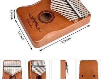 Kalimba Thumb Piano 17 Keys, Mbira კალიმბა "აკუსტიკა" თბილისი