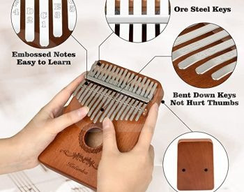 Фортепиано Kalimba Thumb, 17 клавиш, Mbira Kalimba «акустическое»; Тбилиси - изображение 2