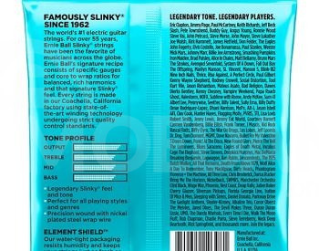 Ernie Ball 2228 Mighty Slinky Electric Guitar 8.5-40 Electric Tbilisi - photo 2