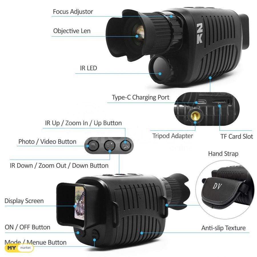 Night vision binoculars monocular Tbilisi - photo 7