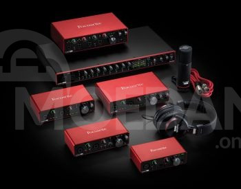 Focusrite Scarlett Solo 3rd Gen აუდიო ინტერფეისი ხმის ბარათი თბილისი - photo 4