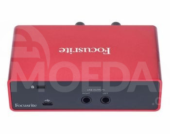 Звуковая карта Focusrite Scarlett Solo третьего поколения с аудиоинтерфейсом Тбилиси - изображение 3