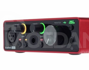 Звуковая карта Focusrite Scarlett Solo третьего поколения с аудиоинтерфейсом Тбилиси - изображение 2
