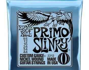 Ernie Ball 2212 Primo Slinky 9.5-44 Electric Guitar Strings თბილისი