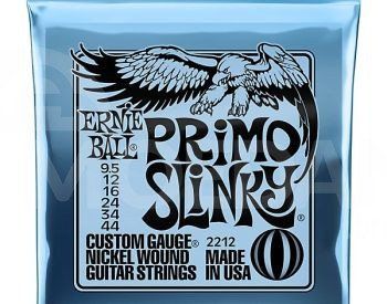 Ernie Ball 2212 Primo Slinky 9.5-44 Electric Guitar Strings თბილისი - photo 1