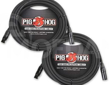 Pig Hog PHM25 8m XLR Cable 8 მეტრი მიკროფონის კაბელი თბილისი - photo 2