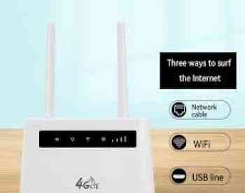 Wifi როუტერი 4G(სიმბარათზე) თბილისი