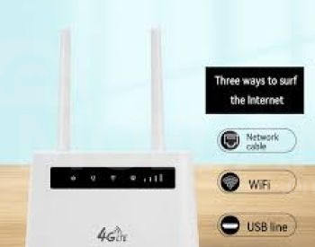 Wifi როუტერი 4G(სიმბარათზე) თბილისი - photo 1