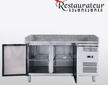 პიცის მაგიდა მაცივარი, გრანიტის ზედაპირით თბილისი - photo 1