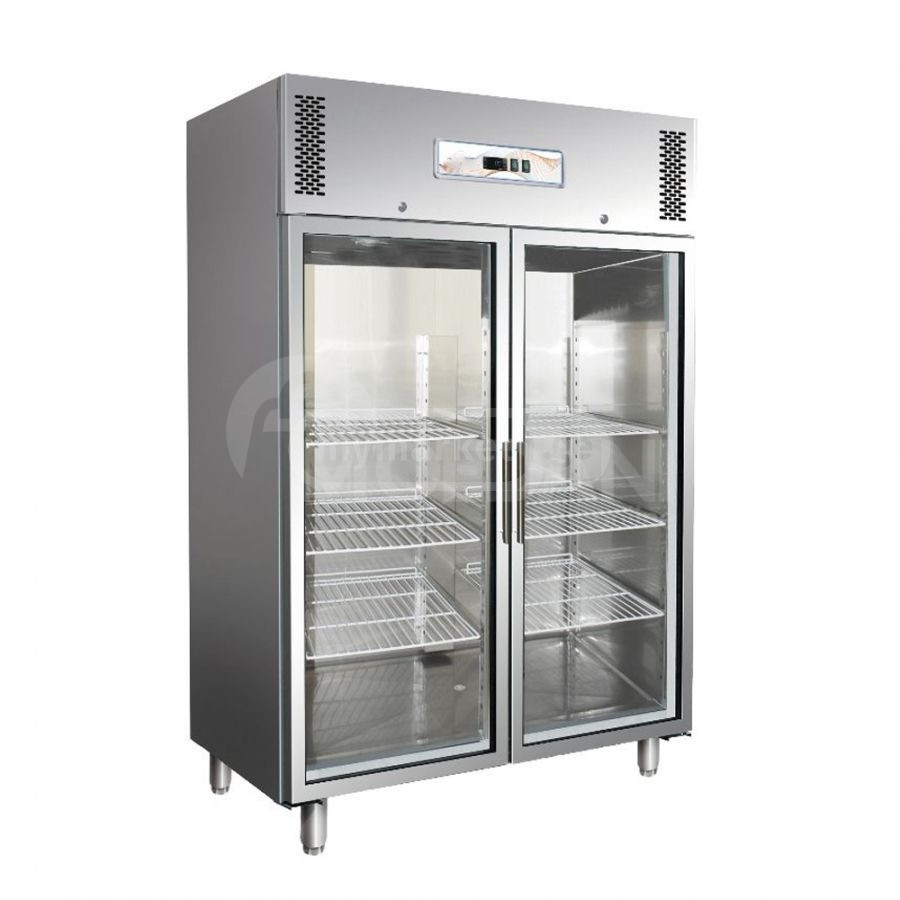 Двухдверный шкаф-холодильник со стеклянной дверью Тбилиси - изображение 1