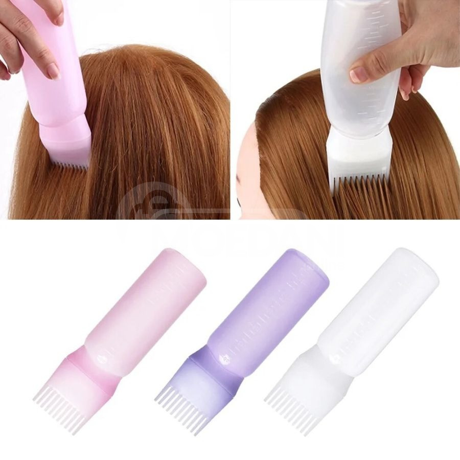 Пластиковая бутылка 200 мл. С насадкой-гребнем. Тбилиси - изображение 1