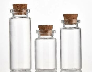 стеклянный флакон 5 мл. С пробковой крышкой Тбилиси - изображение 3