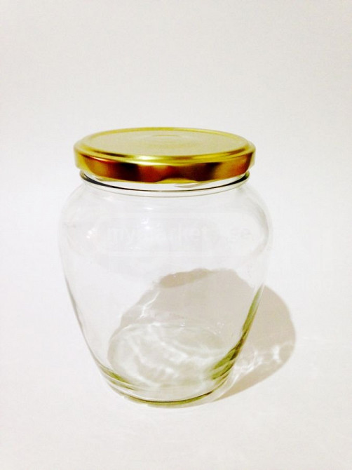 მინის ქილა 720მლ. ხრახნიანი თვსახურით თბილისი - photo 1