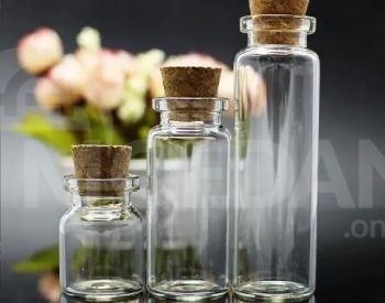 стеклянный флакон 10 мл. С пробковой крышкой Тбилиси - изображение 4