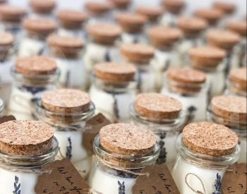 Стеклянная банка 100 мл. С пробковой крышкой. Тбилиси - изображение 5