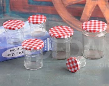 Стеклянная банка 450 мл. с винтовой крышкой Тбилиси - изображение 3