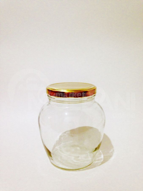 Стеклянная банка 1500 мл. Тбилиси - изображение 1