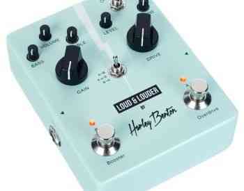 Harley Benton Loud & Louder Bass Guitar Effect Pedal ბას გიტარის ეფექტი პედალი თბილისი