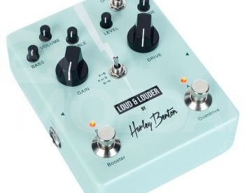 Harley Benton Loud & Louder Bass Guitar Effect Pedal ბას გიტარის ეფექტი პედალი თბილისი - photo 3