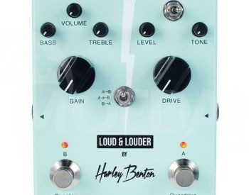 Harley Benton Loud & Louder Bass Guitar Effect Pedal ბას გიტარის ეფექტი პედალი თბილისი - photo 1