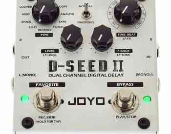 Joyo D-Seed II Stereo Digital Delay გიტარის ეფექტი პედალი თბილისი