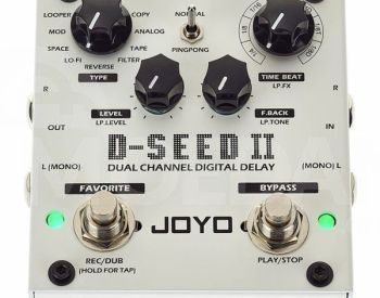 Joyo D-Seed II Stereo Digital Delay გიტარის ეფექტი პედალი თბილისი - photo 1