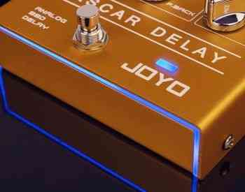 Joyo R-10 Nascar Analog Delay Pedal გიტარის ეფექტი პედალი თბილისი