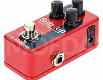 TC Electronic Sub'N'Up Mini Octaver Pedal გიტარის ეფექტი პედალი თბილისი - photo 3