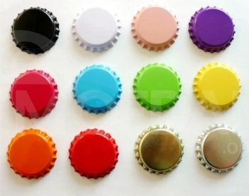 Крышка от бутылки пива и лимонада, серебро. Тбилиси - изображение 1