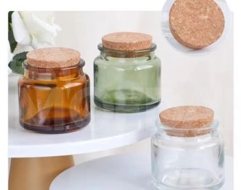 стеклянная банка 100 мл. Тбилиси - изображение 1