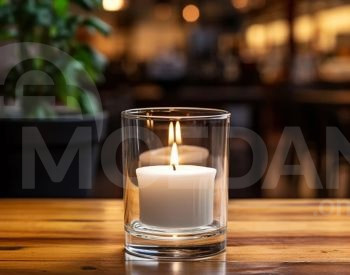 Стеклянный стаканчик для свечи 200 мл. Тбилиси - изображение 2